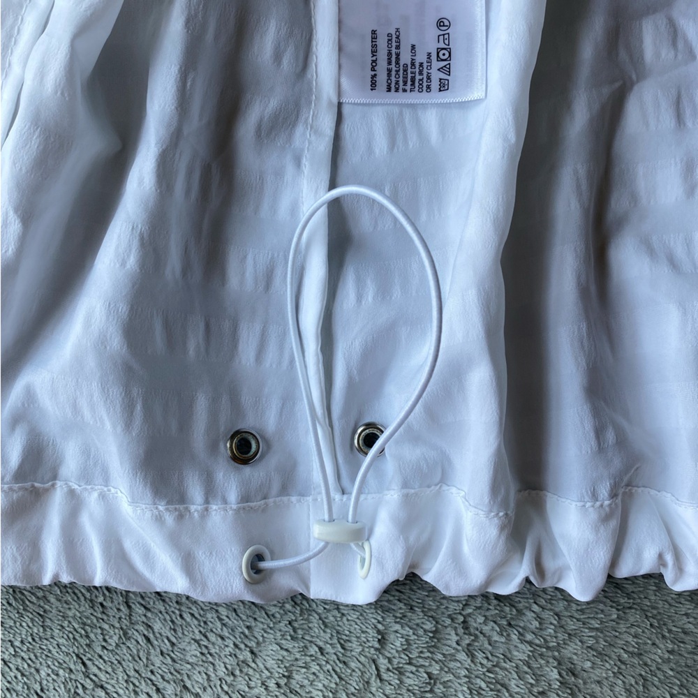 Tommy Bahama Amelia Islandzone Windbreaker white sz Small - Picture 11 of 16
